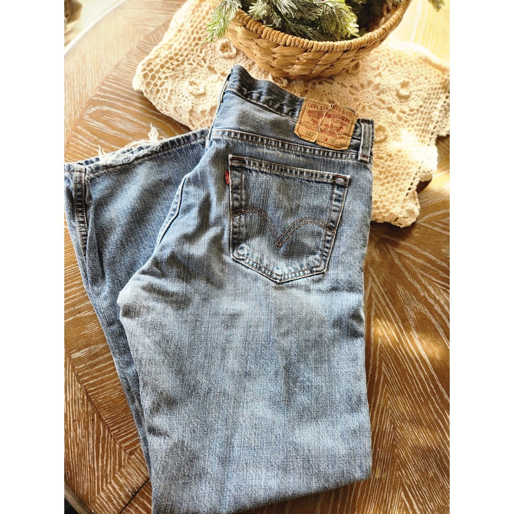Levi's Blue Bootcut Jeans for Men